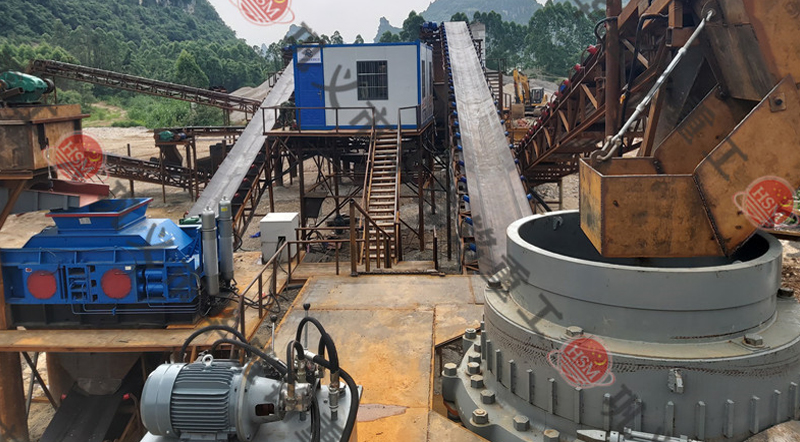 鉀長石制砂機(jī)案例現(xiàn)場